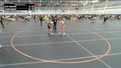 170 lbs Cons. Round 3 - Max Creager, Unattached vs Ayden Binder, Unattached