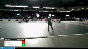 130 lbs 3rd Place Match - Michelle Acevedo, Quincy (Girls) vs Sara Ortega, Toppenish (Girls)