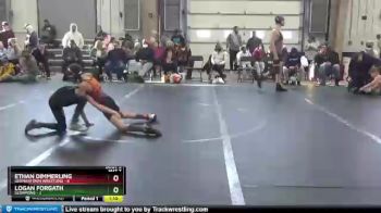 76 lbs Round 2 (6 Team) - Ethan Dimmerling, Germantown Wrestling vs Logan Forgath, Scorpions