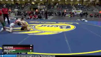 160 lbs Finals (8 Team) - Price Pothier, 6A Newberg vs Liam Byrne, 6A Mountain View