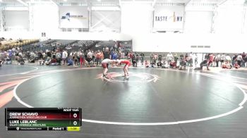 110 lbs Quarterfinal - Drew Schiavo, Journeymen Wrestling Club vs Luke LeBlanc, Salem Cambridge Wrestling