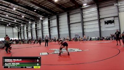 95 lbs Finals (8 Team) - Alliya Walker, Virginia Killers vs Serena Trujillo, STORMETTES