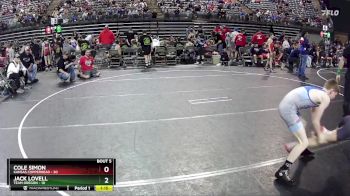 100 lbs Semis & 1st Wrestleback (8 Team) - Cole Simon, Kansas Copperhead vs Jack Lovell, Team Oregon