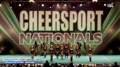 Top Gun All Stars - Rapture [2026 L2 Youth - Flex - Medium Day 2] 2026 CHEERSPORT National All Star Cheerleading Championship