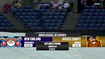 Replay: Home - 2024 New England vs Sussex County | Jul 24 @ 7 PM