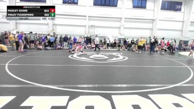 105 lbs Round Robin 3 - Paisley Sosbe, Watkins Girls vs Finley Fourspring, Backyard Barbies