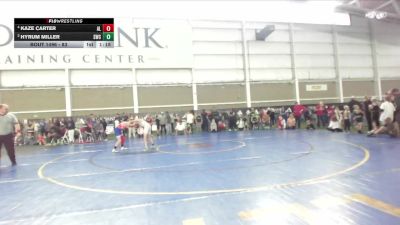 83 lbs 1st Place Match - Kaze Carter, Altamont Longhorns vs Hyrum Miller, Shootbox Wrestling Club