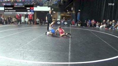 93 lbs Semis - Eli Sassa, Mat Demon Wrestling Club vs Zeek Buchan, Nebraska Wrestling Academy