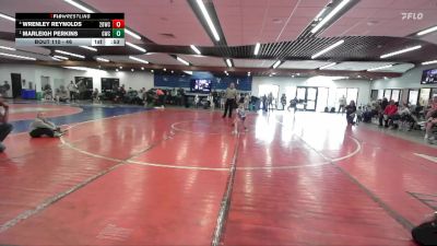 46 lbs Round 3 - Marleigh Perkins, Grace Wrestling Club vs Wrenley Reynolds, 208 Badgers Wrestling Club