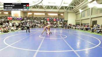 138 lbs Quarterfinal - Victor Velez, Danbury vs Jay Chase, Sheehan*