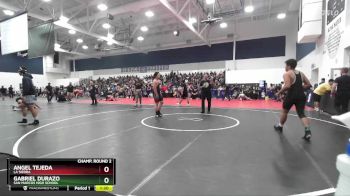 190 lbs Champ. Round 2 - Angel Tejeda, La Sierra vs Gabriel Durazo, San Marcos High School