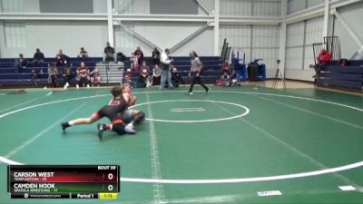 96 lbs Placement Matches (16 Team) - Carson West, Team Gotcha vs Camden Hook, Spatola Wrestling