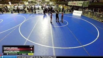 70 lbs Cons. Round 4 - Matteo Arriaga, Red Star Wrestling Academy vs Augustine Cortes, Madera Wrestling Club