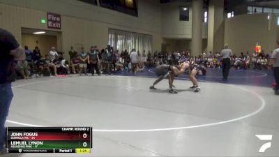 157 lbs Round 2 Champ & Wb (32 Team) - John Fogus, Guerilla WC vs Lemuel Lynon, Assassins Pink