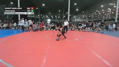 76 lbs Round 1 (6 Team) - Everett Abdel-Misih, Barn Brothers WC vs Tegan Rehm, Team Tugman WC