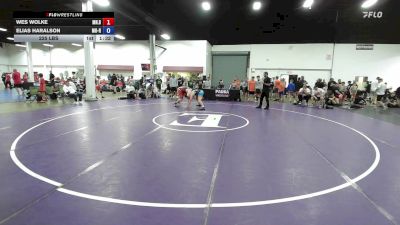 225 lbs Wes Wolke, Minnesota Blue vs Elias Haralson, Missouri Red