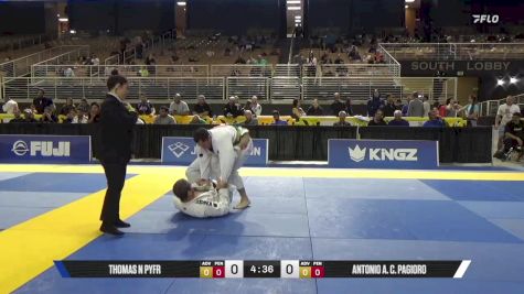 Antonio A. C. Pagioro vs Thomas N Pyfr 2025 Pan Jiu Jitsu IBJJF Championship