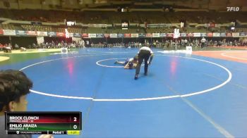 150 lbs Semis & Wb (16 Team) - Brock Clonch, Princess Anne vs Emilio Araiza, Menchville