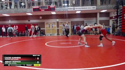 195 lbs Cons. Semi - Abram Womack, Rigby High School vs Cache Summers, Madison High School