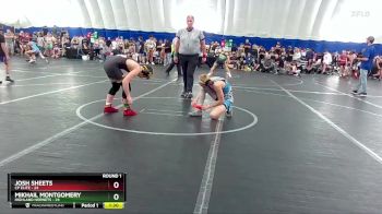115 lbs Round 1 (8 Team) - Josh Sheets, CP Elite vs Mikhail Montgomery, Highland Hornets