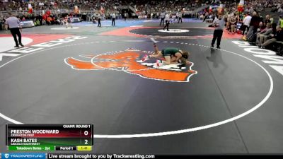 Champ. Round 1 - Preston Woodward, Creighton Prep vs Kash Bates, Lincoln Southwest