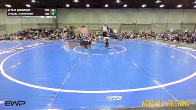 65 lbs Rr Rnd 4 - Wyatt Goodson, Powerhouse Gold 9U vs Drexel Ashworth, POWA 9U