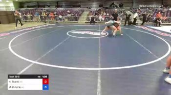 148 lbs Consolation - Nebi Tsarni, MD vs Maddie Kubicki, MO