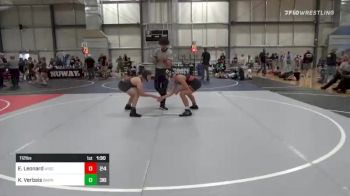 112 lbs Rr Rnd 4 - Eli Leonard, Wisconsin Iron vs Knox Verbais, Barn Boys