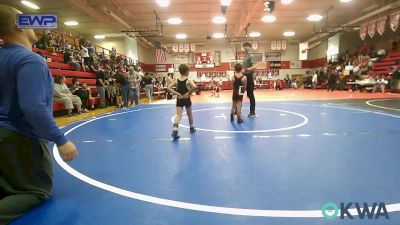 49 lbs Consi Of 4 - Knox Buzzard, Grove Takedown Club vs River Tyler, Hulbert