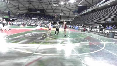 Boys 1B/2B 157 Champ. Round 2 - Sawyer Evans, Cle Elum vs Carter Lairson, Toledo