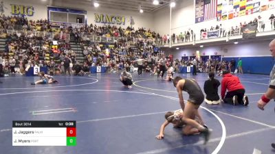 72 lbs Round Of 32 - Jett Jaggers, Palmer Wrestling vs Joey Myers, Portage