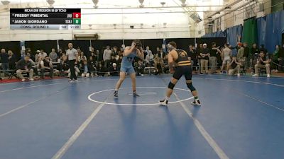 149 lbs Cons. Round 5 - Jason Giordano, Tcnj vs Freddy Pimental, Johns Hopkins