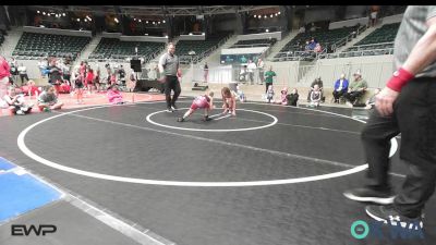 75 lbs Rr Rnd 3 - Chaya Wilson, LA Smashers vs Graycie Card, Mojo Grappling Academy