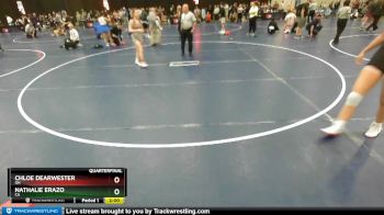 106 lbs Quarterfinal - Nathalie Erazo, CA vs Chloe Dearwester, OH