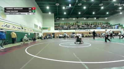 190 lbs Semifinal - Gabriel Barragan, Esperanza vs Luke Salcido, Villa Park
