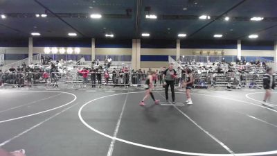 80 lbs 3rd Place - Makaylie TalbertKim, Golden Backs MRTC vs Izabella Beans, Vail Wr Ac