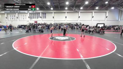 113 lbs Round Of 16 - Bradley Ament, Xavier vs Brycen Hoang, Newington