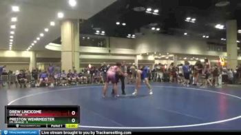 195 lbs Round 1 (10 Team) - Preston Wehrmeister, STL Orange vs Drew Lincicome, S.E.O. Blue