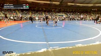45 lbs Quarterfinal - Tatum Jones, Ponca City Wildcat Wrestling vs Caliyah Cruz, Grindhouse