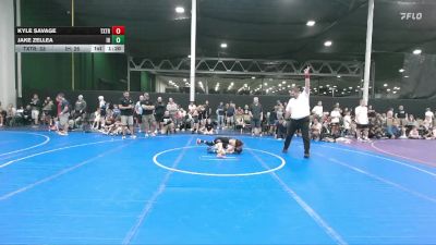 60 lbs Round 3 - Jake Zellea, Iron Horse vs Kyle Savage, Terps Xtreme