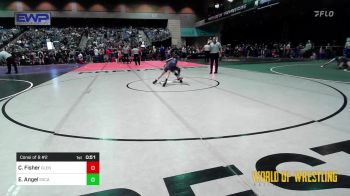 65 lbs Consi Of 8 #2 - Camille Fisher, Glenns Ferry Wrestling Club vs Emma Angel, SoCal Hammers