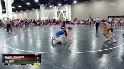 190 lbs Placement (16 Team) - Draven McAllister, Team Michigan Blue vs Ian Hook, SD Blue