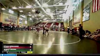 138 lbs Round 3 (10 Team) - Ethan Hernandez, Durango vs Robert Brown, Clark