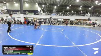 126 lbs Quarterfinal - Ryan Perez, Fluvanna County High School vs Adam Feldman, Great Neck Wrestling Club