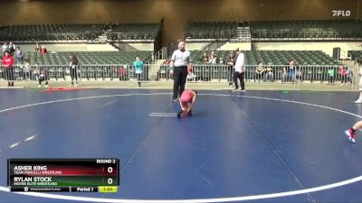 53 lbs Round 2 - Asher King, Team Porcelli Wrestling vs Rylan Stock, Moyer Elite Wrestling