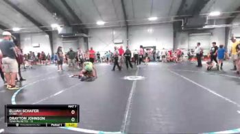 100 lbs Round 5 (8 Team) - Elijah Schafer, Storm vs Drayton Johnson, Team Palmetto