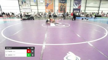 132 lbs Rr Rnd 1 - Carson Frank, Force Wrestling Club vs Amari Lewis, Storm Menace