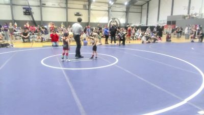 46 lbs Rr Rnd 3 - Lenex Gibson, Legacy Elite vs Kinley Rabalais, Mat Demon WC