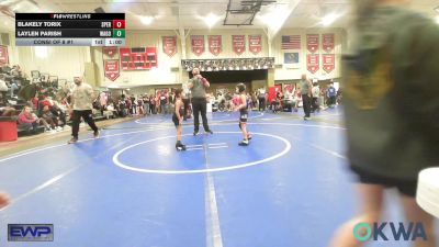 43 lbs Rr Rnd 1 - Blakely Torix, Sperry Wrestling Club vs Laylen Parish, Wagoner Takedown Club