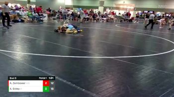 138 lbs Round 1 (16 Team) - Ayden Estep, PECO Boys vs Ashton Zembower, 212 Wrestling